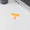 Novo Cordão para Celular com Clipe Pad de Moldagem Integrada em TPU Adesivo Traseiro de Cor Sólida Patch de Conexão Fixa Resistente Anti-Perda