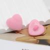 Botones Flocados de 18 mm para Suéteres, Abrigos de Cachemir, Abrigos de Piel y Abrigos de Lana; Botones de Corazón Flotados al por Mayor