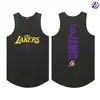 Chaleco Deportivo de Malla Secado Rápido Forma de Arco Kobe No. 24 Verano Baloncesto Deportes Fitness Top sin Mangas Estampado de Manga Corta