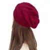 Ebay Aliexpress Gorro de Invierno Largo Trenzado de Puntos Gorro de Punto Europeo y Americano Informal para Exteriores Gorro tipo Beanie para Jalar