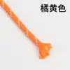 Cuerda Redonda de Poliéster con Patrón de Puntos de Colores de 5 mm Hilada en Núcleo para Tejido Hecho a Mano DIY, Moda Personalizada, Cuerda Decorativa Práctica para Cinturas, Sombreros y Pantalones