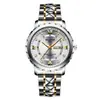 Reloj para Hombre Marca Suiza Dropshipping con Esfera Grande, Doble Calendario, Luminoso, Resistente al Agua, Cuarzo, Caja de Aleación Transfronteriza