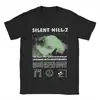 T-shirt de Algodão Tamanho EuropeuCamisetas Masculinas Silent Hill 2 Camiseta de Algodão Europeu e Americano Outros