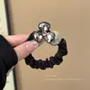 Laço de Cabelo com Contas de Flor Estilo Novo Dongdaemun Coreia Elástico Espesso Feminino Infantil Durável Headband Corda de Cabelo Acessórios de Cabelo de Alta Qualidade