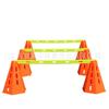 Balde de Treinamento de Futebol com Sinal de Hexágono Balde de Treinamento Hexágono de Sinal de Cone com Furos