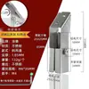 Conector Cuadrado de Acero 25X25 Conector de Marco de Acero Inoxidable Accesorios de Fijación para Tubo Cuadrado Junta de Tubería Galvanizada Sin Soldadura