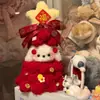Kit de Materiais para Cachorrinho de Ano Novo DIY Bastão Torcido Presente Feito à Mão Decoração de Festival da Primavera Enfeite Presente para Namorada Presente de Feriado