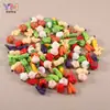 Serie de Verduras Juguetes de Comida Pegamento de Crema Casero para Fundas de Teléfono Llaveros Accesorios para el Cabello Materiales Accesorios de Resina Collar Creativo