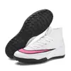Dropshipping transfronterizo de zapatillas de fútbol para hombre y mujer, de caña alta, con tacos y púas largas, para niños, estudiantes y adultos, para competición y entrenamiento en césped artificial