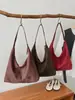 Bolsa tote de cor sólida estilo coreano transfronteiriça para mulheres, nova bolsa de ombro de couro macio de alta qualidade, moda retrô, grande capacidade, bolsa personalizada