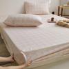 Sábana de algodón grueso de algodón crudo, vieja y gruesa, de una pieza, lavable a máquina, para dormitorio de estudiantes, juego de tres piezas de lino y algodón