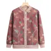 Nuevo Suéter de Punto Chaqueta para Personas de Mediana Edad y Mayores, Ropa de Invierno para Abuela, Top Grueso de Terciopelo, Ropa para Mamá, Ropa para Mamá