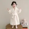 Pijama de Invierno 2026 para Niños Bata para Niñas Felpa de Coral Linda Franela Bebé Niña Pijama Grueso Cálido