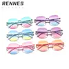 Nuevas Gafas de Sol de Una Pieza de Colores Caramelo Transfronterizas para Niños de Rain, Estilo Callejero Lindo para Bebé, Gafas de Sol Versátiles