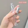 Em estoque atacado frasco de perfume cilíndrico 10ml frasco de vidro frasco para decantar viagem portátil frasco spray cosmético