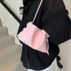 Bolso de Mano de Perlas Transfronterizo Nuevo Estilo Chino para Mujer 2025 de Moda Tendencia Bolso Nube Plegado Versátil Bolso Cruzado