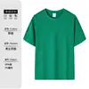 Camisetas de Algodón y Spandex Más Vendidas para Hombre, Ropa de Trabajo para Mujer de Cuello Redondo y Manga Corta, Camisas Publicitarias Corporativas, Impresión Personalizada