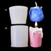 Vela Flor Rosa Sabonete Artesanal Molde de Silicone Aromaterapia para Carro Gota Decorativa de Cola diy Molde de Silicone para Assar com Folha
