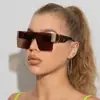 Óculos de sol quadrados de peça única com armação grande, moda europeia e americana, óculos de sol da moda feminina estilo ins, óculos de sol para fotos de rua, óculos de sol masculinos s21014