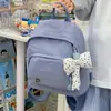 Mochila Mini Série Minimalista Suave Estilo Coreano para Passeio de Compras de Verão Versátil Fresca Bolsa de Ombro Pessoal