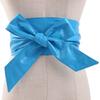 Fajas para Mujer Accesorios Vestido Cinturón Ancho Lazo Cinta Larga Moda Cuero Cinturón de Mujer Venta al Mayoreo de Fábrica