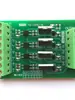 Placa Amplificadora de Microcontrolador PLC de 4 Vías Entrada Universal Salida NPN Placa Aislante Optoacoplador Placa de Transistores 5V 12-24V