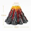 Novo Produto Simulação Resina Artesanato Tanque de Peixes Paisagem Coral Decoração Aeróbica Bolha Simulação de Pedra Coral Vulcão Pêndulo