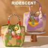 Bolso de Regalo para el Día del Maestro para Dama de Honor, Bolso Tote Práctico de Gama Alta para Bodas, Caja de Boda, Caja Vacía