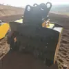 Máquina Limpiadora de Terreno Multifuncional, Excavadora para Jardines en Pendientes, Máquina Cultivadora de Tierra, Equipo para Voltear Tierra y Deshierbar, Máquina Limpiadora de Terreno de Jardín