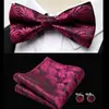 Gravata Borboleta Masculina Noivo Casamento Banquete de Negócios Jacquard Poliéster Seda Gravata Borboleta Acessórios para Vestir Atacado em Estoque