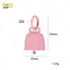 Venda Quente Transfronteiriça Sino de Coleira para Pet Dopamina Super Alto Pingente para Mochila de Montanhismo ao Ar Livre Sino de Vaca de Metal Pintado Colorido