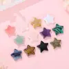 Fonte Amazon Estrela de Cinco Pontas de Cristal Natural 3cm Acessórios para Joias DIY Estrela Enfeites de Pedra Preciosa