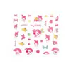 Pegatinas de Material de Diario de Dibujos Animados de Alto Valor, Pegatinas Decorativas Impermeables Lindas para Vasos de Agua Infantiles Estilo Ins, Papelería Guka