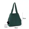 Bolsa Transportadora de Mascotas Transfronteriza para Gatos, Bolsa Transportadora Portátil de Lona Transpirable para Perros y Gatos, Bolsa Transportadora de Perro de Gran Capacidad, Mochila de Viaje para Gatos
