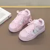 Zapatos de Tabla Nuevos de Primavera y Otoño para Niños, Zapatos Blancos para Niñas, Suela Suave Antideslizantes, Zapatos Deportivos Casuales para Niños, Puntera de Concha, Niños Medianos y Grandes