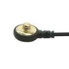 Conector Macho de Electrodo de 4.0 mm Chapado en Oro al por Mayor Personalizado para Electrodo de Cable Abierto Accesorios Conectores de Fisioterapia