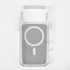 Adecuado para Apple iPhone 17 Promax Funda de Teléfono Magnética Transparente Imitación Original 16 Airbag Anti-Caída Panel Trasero Cubierta Protectora