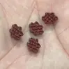 Suministro directo del fabricante: Rojo Cinabrio Oro Arena Nudo Chino Nube Trasera Cuentas Espaciadoras DIY Estrella y Luna Bodhi Accesorios Mayoreo