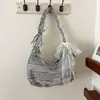 Otoño 2026 Nuevo Bolso de Mano con Lazo para Niñas Bolso de Hombro Bolso de Viaje Bajo el Brazo Bolso Dumpling Cruzado al por Mayor Bolso de Mujer