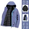Otoño/Invierno 2026 Estilo Pareja Chaqueta de Plumas para Exteriores Cortavientos Impermeable Cálida Ropa para Escalada Senderismo Hombres Mujeres