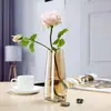 Cristal mágico láser europeo y americano puro hecho a mano arreglo floral para sala de estar popular en el hogar jarrón hidropónico