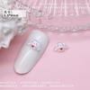 Manicura celebridad de internet mini caricatura joyería Sanrio resina pintada a mano Diamante lindo coolomi Pacha perro accesorios