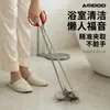 Recogedor de Basura Multifuncional para el Hogar de Acero Inoxidable Espeso, Largo y Especializado para Recoger Cabello del Baño