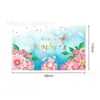Amazon Día de la Madre Nuevo Tela de Fondo Decorativa Atmósfera Festiva Fotografía Caja de Regalo de Amor Pancarta Pancarta Venta al por Mayor