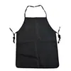 Delantal de barbacoa de fábrica simple de tela Oxford para barbacoa hogar exterior herramientas de barbacoa bolsa de tela juego de delantal