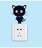 Pegatinas para Interruptores Serie K Pegatinas de Pared Gatito Creativo Laptop Sala de Estar Dormitorio Pared Pegatinas Aleatorias