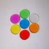 Discos pequenos de acrílico transparente Fichas para jogo de Bingo conjunto de materiais didáticos de plástico atacado lembrancinhas de jardim de infância