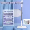 Toalha de Rosto Mop Mini Pode Prender Pano Limpeza Parede Banheiro Mop Mão Livre Mop Automático de Chão Lenços Umedecidos