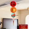 Colgante de Linterna de Año Nuevo Decoración para Tienda en Casa Adorno Colgante Escena de Entrada de Pasillo del Festival de Primavera Accesorios Festivos Pequeño y Exquisito