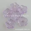 Botón con Forma de Flor de 15 mm con Pedrería, Botón Transparente con Pedrería, Botón Decorativo para Joyería, Botón de Flor de Ciruelo, Botón para Sombrero y Camisa